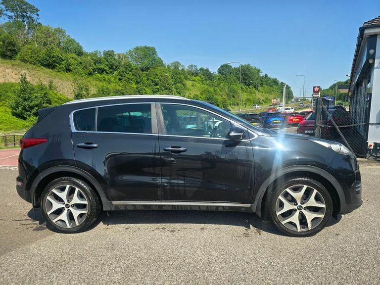 Kia Sportage 1.6T Gdi Gt-line Black #2
