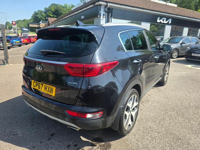 Kia Sportage 1.6T Gdi Gt-line Black #3
