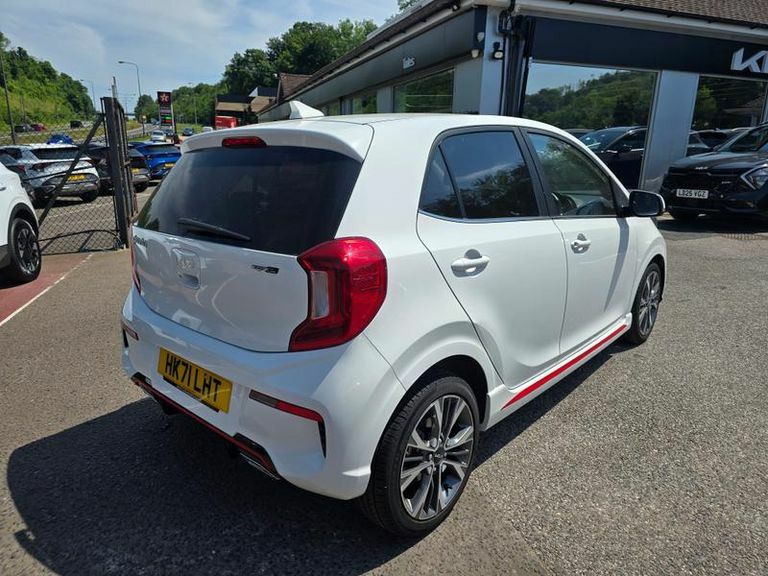 Kia Picanto 1.0T Gdi Gt-line 4 Seats HK71LHT White #3