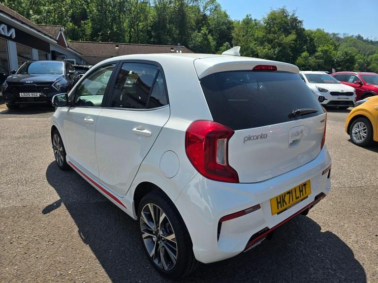 Kia Picanto 1.0T Gdi Gt-line 4 Seats HK71LHT White #5