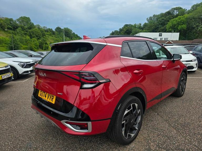 Kia Sportage 1.6T Gdi 157 48V Isg Gt-line Dct Red #3