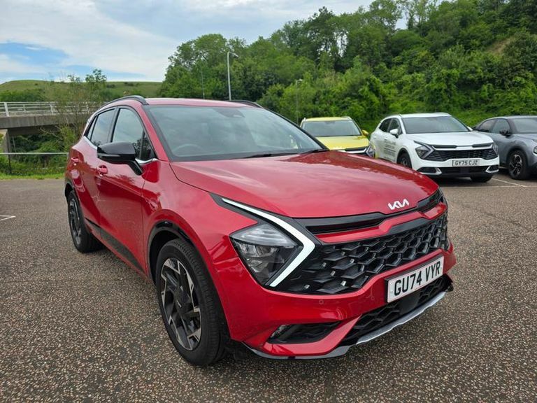 Kia Sportage 1.6T Gdi 157 48V Isg Gt-line Dct Red