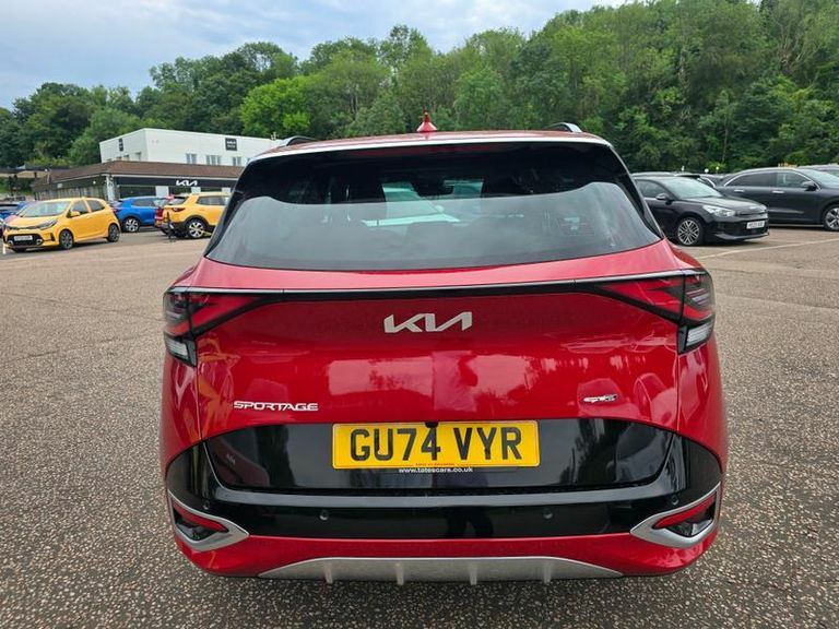 Kia Sportage 1.6T Gdi 157 48V Isg Gt-line Dct Red #4