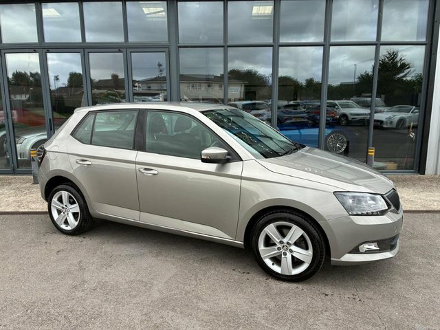 Skoda Fabia Hatchback Beige #4