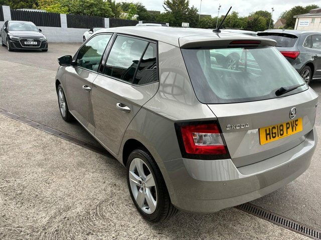 Skoda Fabia Hatchback Beige #3