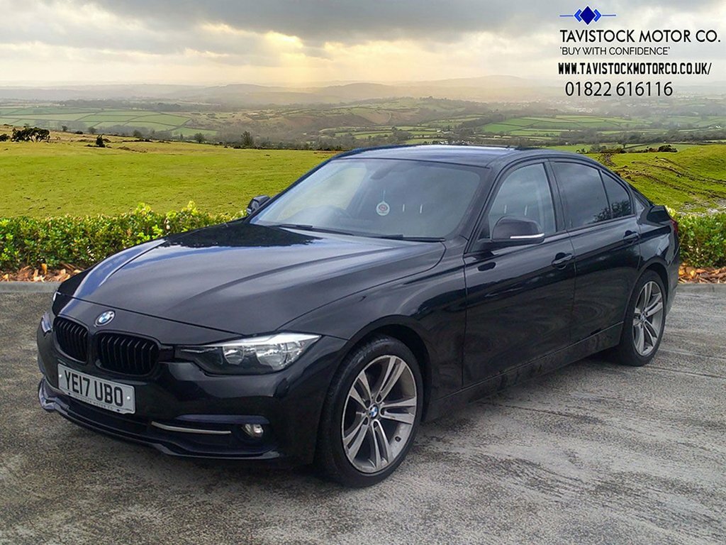 BMW 3 Series 2L Sport YE17UBO Black #4
