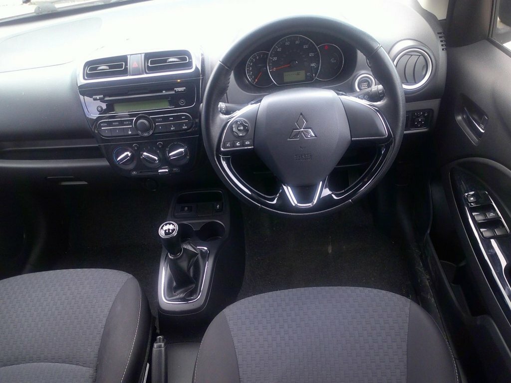 Mitsubishi Mirage 1.2L 3 White #2