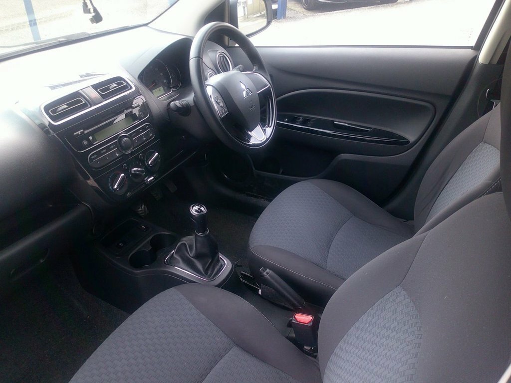 Mitsubishi Mirage Black #8
