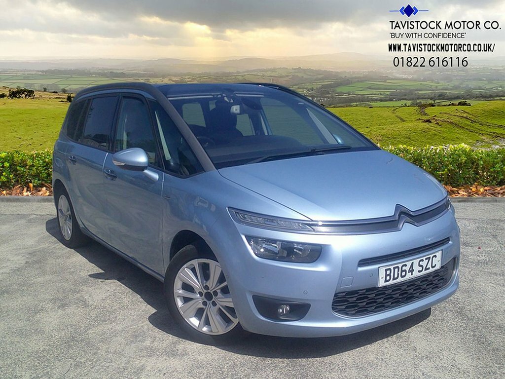 Citroen Grand C4 SpaceTourer 1.6 E-hdi Exclusive Mpv Blue #1