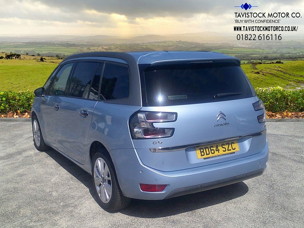 Citroen Grand C4 SpaceTourer 1.6 E-hdi Exclusive Mpv Blue #7