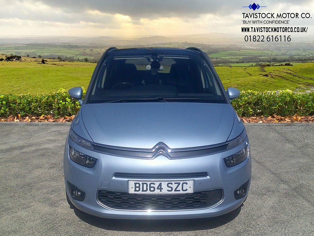 Citroen Grand C4 SpaceTourer 1.6 E-hdi Exclusive Mpv Blue #3