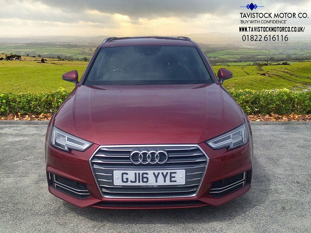 Audi A4 Avant 2L S Line Red #3