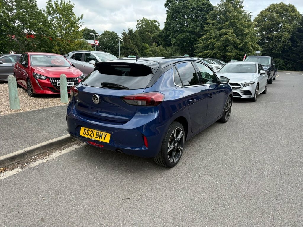 Vauxhall Corsa 1.2L Elite Nav Premium DS21BWV Blue #3