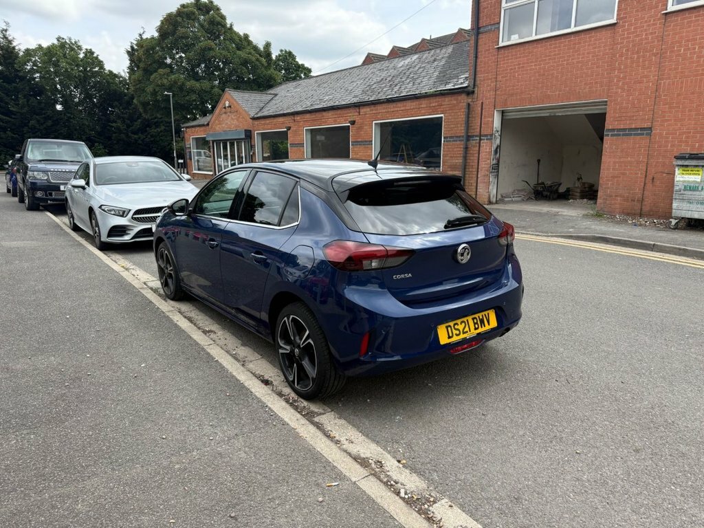 Vauxhall Corsa 1.2L Elite Nav Premium DS21BWV Blue #2
