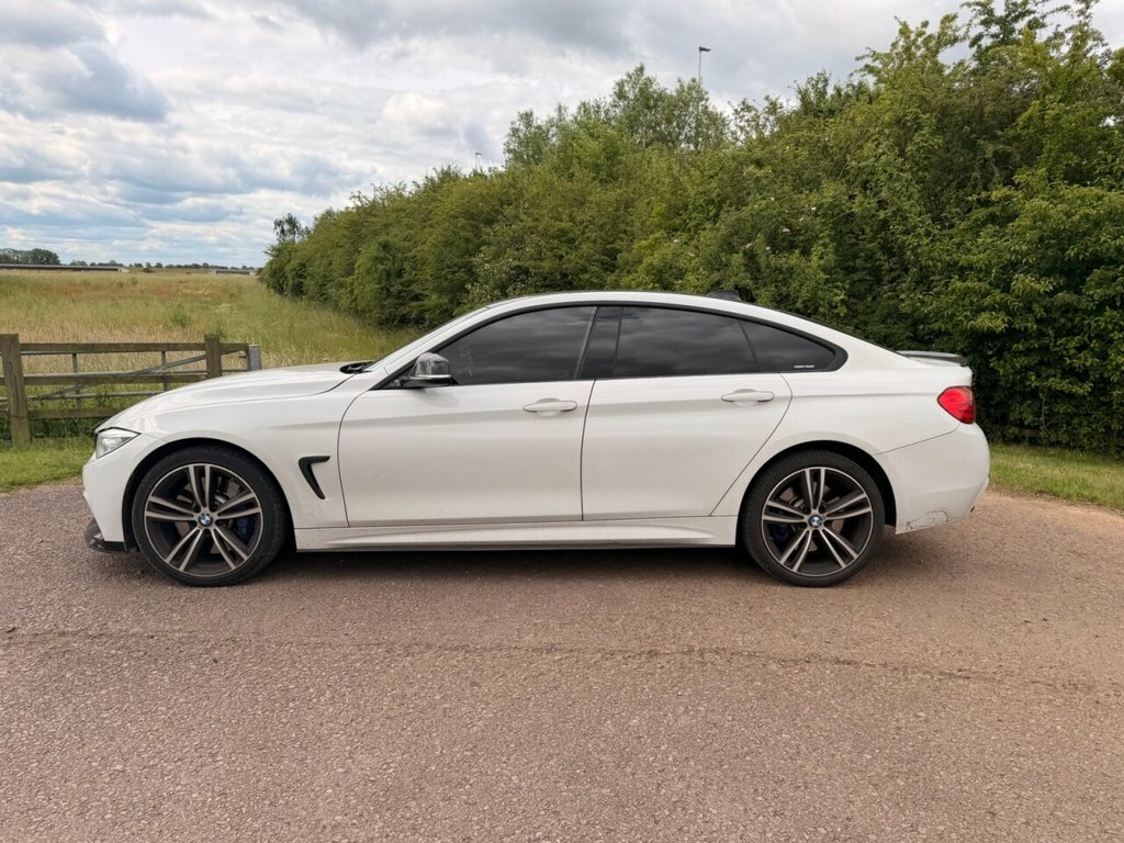 BMW 4 Series Gran Coupe Hatchback White #5