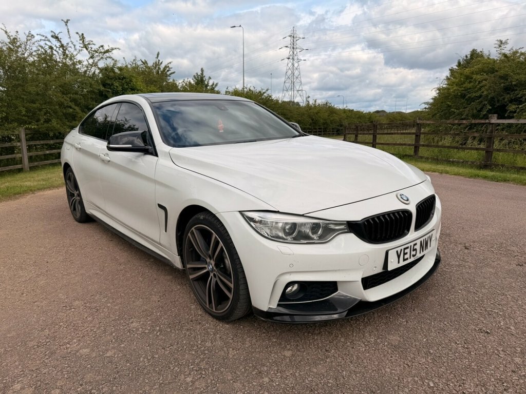 BMW 4 Series Gran Coupe Hatchback White