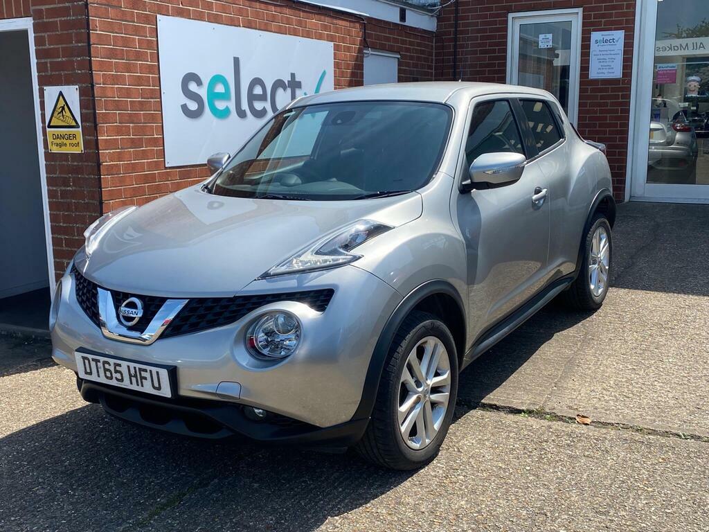 Nissan Juke 1.6 N-connecta Xtron Euro 6 DT65HFU Silver #6