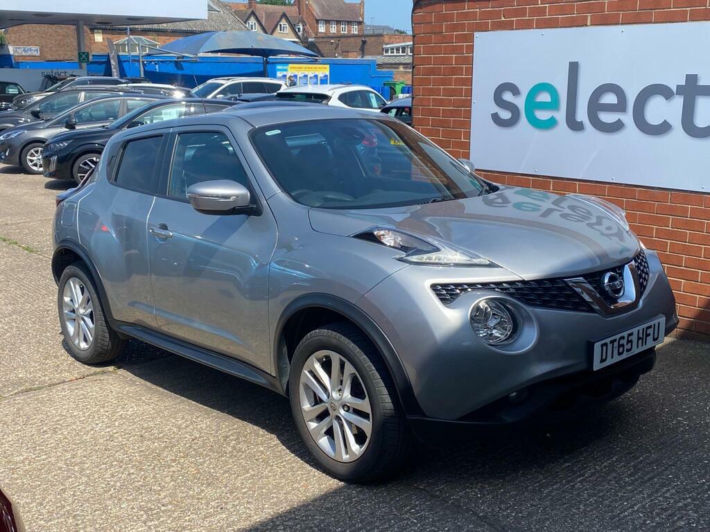 Nissan Juke 1.6 N-connecta Xtron Euro 6 DT65HFU Silver #4