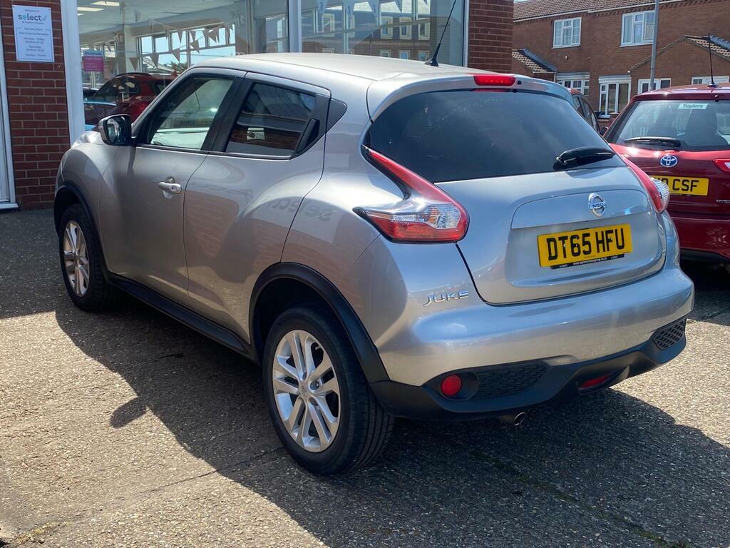 Nissan Juke 1.6 N-connecta Xtron Euro 6 DT65HFU Silver #3
