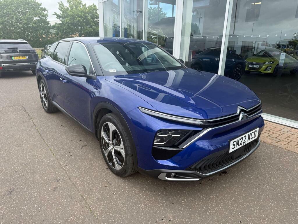 Citroen C5 X 1.2 Puretech Sense Plus Eat8 Euro 6 Ss SM22WCD Blue #4
