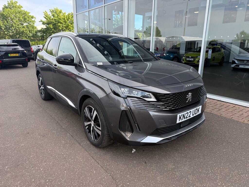 Peugeot 3008 1.6 13.2Kwh Gt E-eat Euro 6 Ss KN22UOK Grey #3