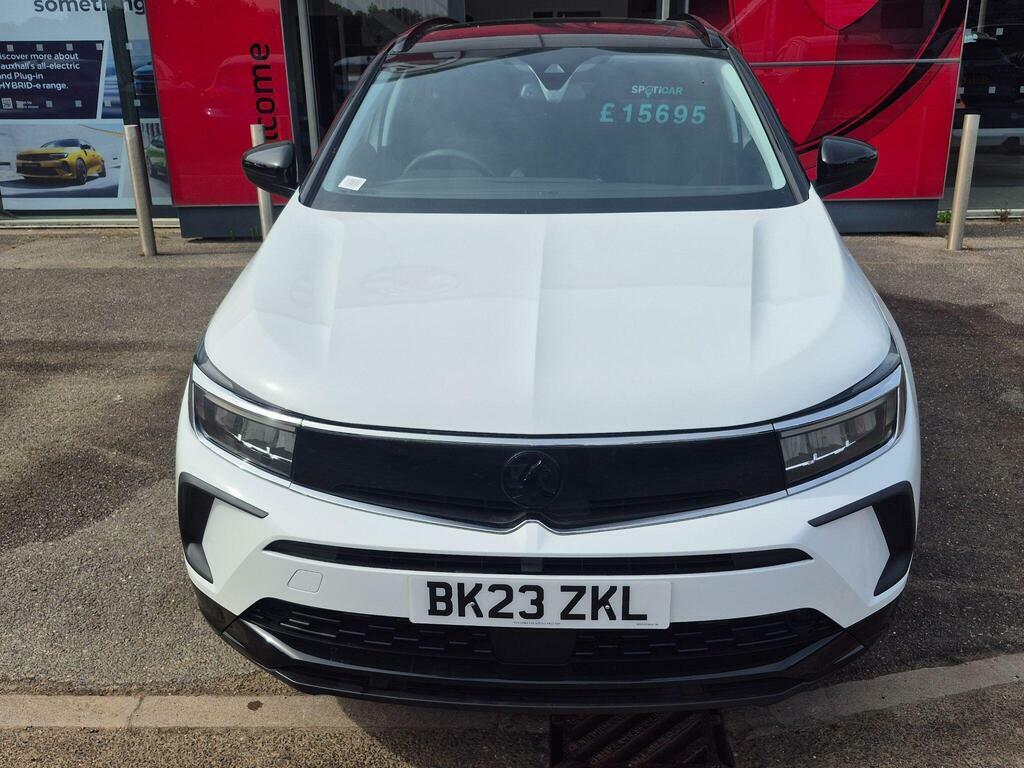 Vauxhall Grandland 1.2 Turbo Gs Line Euro 6 Ss BK23ZKL White #2