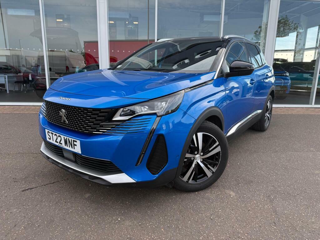 Peugeot 3008 1.2 Puretech Gt Euro 6 Ss ST22WNF Blue #4