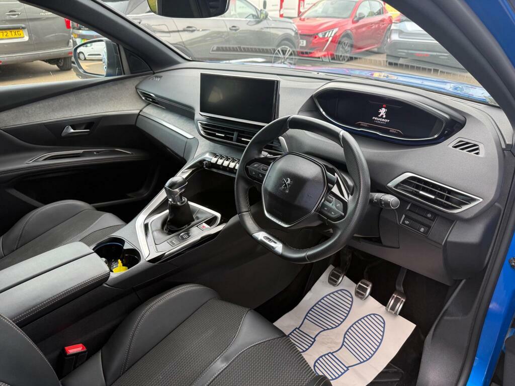Peugeot 3008 1.2 Puretech Gt Euro 6 Ss ST22WNF Blue #3