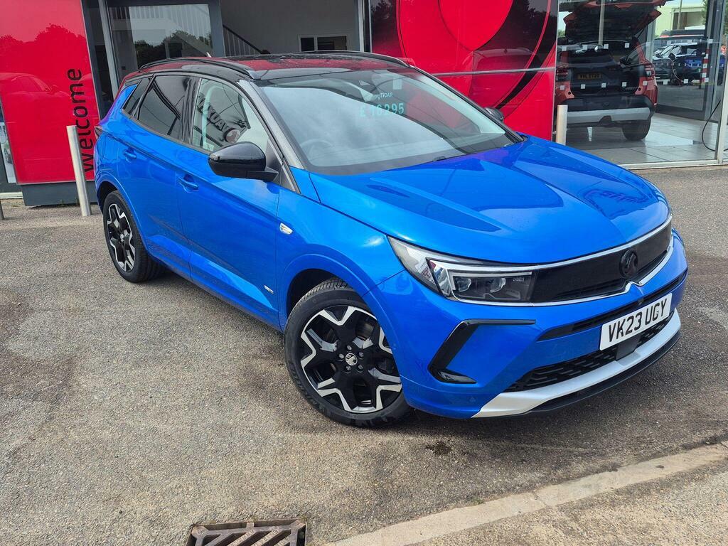 Vauxhall Grandland 1.6 14.2Kwh Ultimate Euro 6 Ss VK23UGY Blue #6