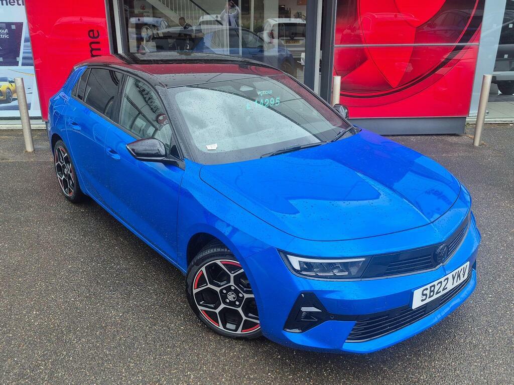 Vauxhall Astra 1.2 Turbo Gs Line Euro 6 Ss SB22YKV Blue #5