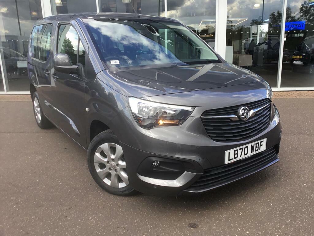 Vauxhall Combo Life 1.2 Turbo Energy Euro 6 Ss 7 Seat Grey