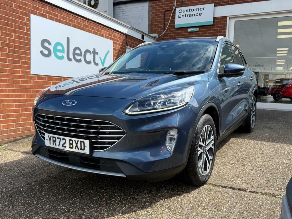 Ford Kuga 1.5T Ecoboost Titanium 2Wd Euro 6 Ss YR72BXD Blue #3