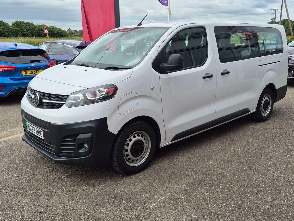 Vauxhall Vivaro 50Kwh Combi Lwb 9 Seat, 11Kw Charger BD23ODE White #3