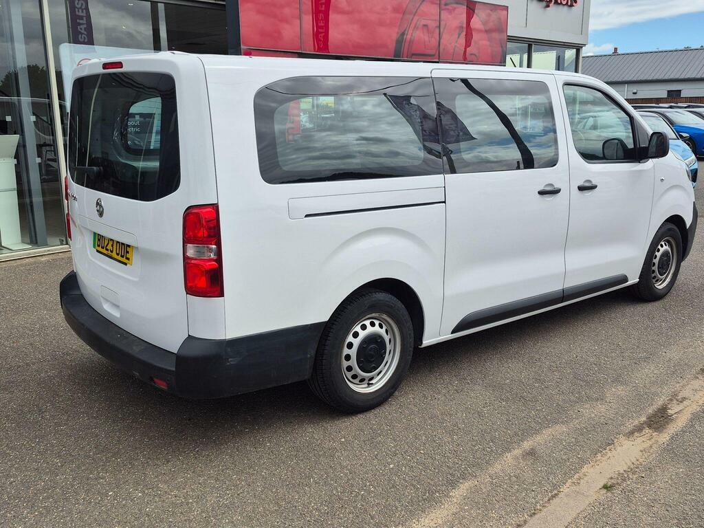 Vauxhall Vivaro 50Kwh Combi Lwb 9 Seat, 11Kw Charger BD23ODE White #6