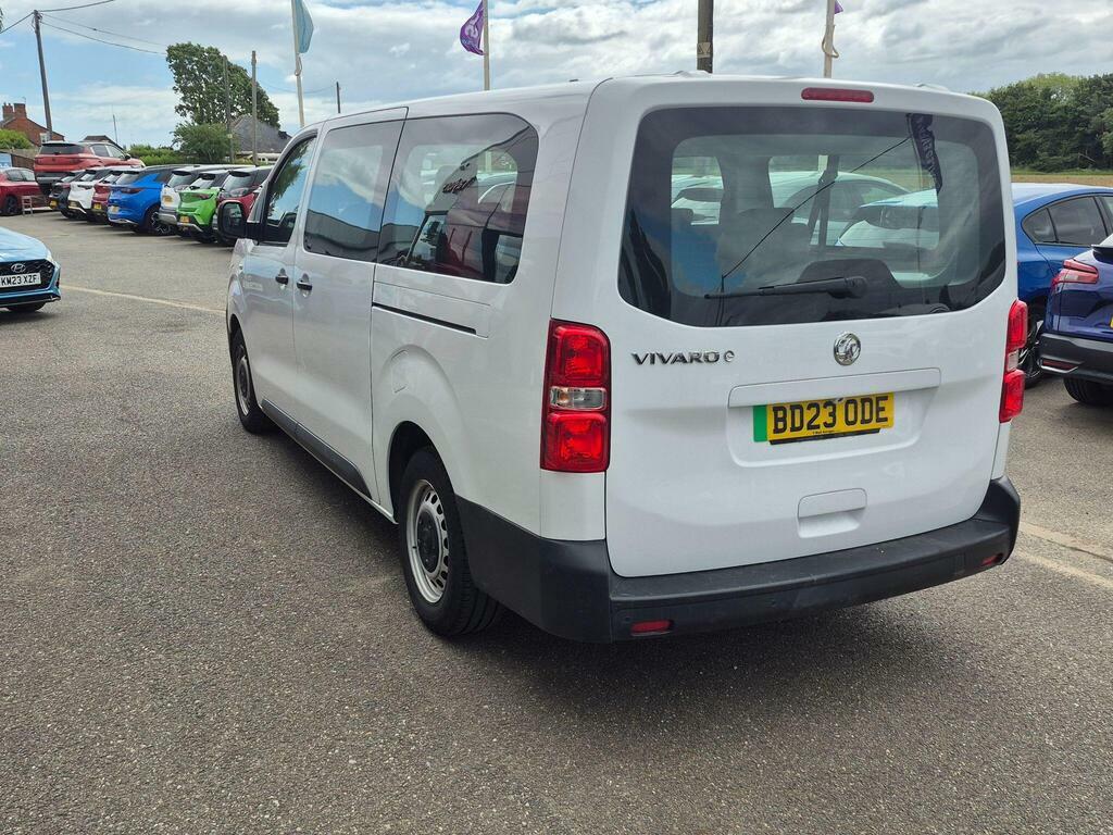 Vauxhall Vivaro 50Kwh Combi Lwb 9 Seat, 11Kw Charger BD23ODE White #4