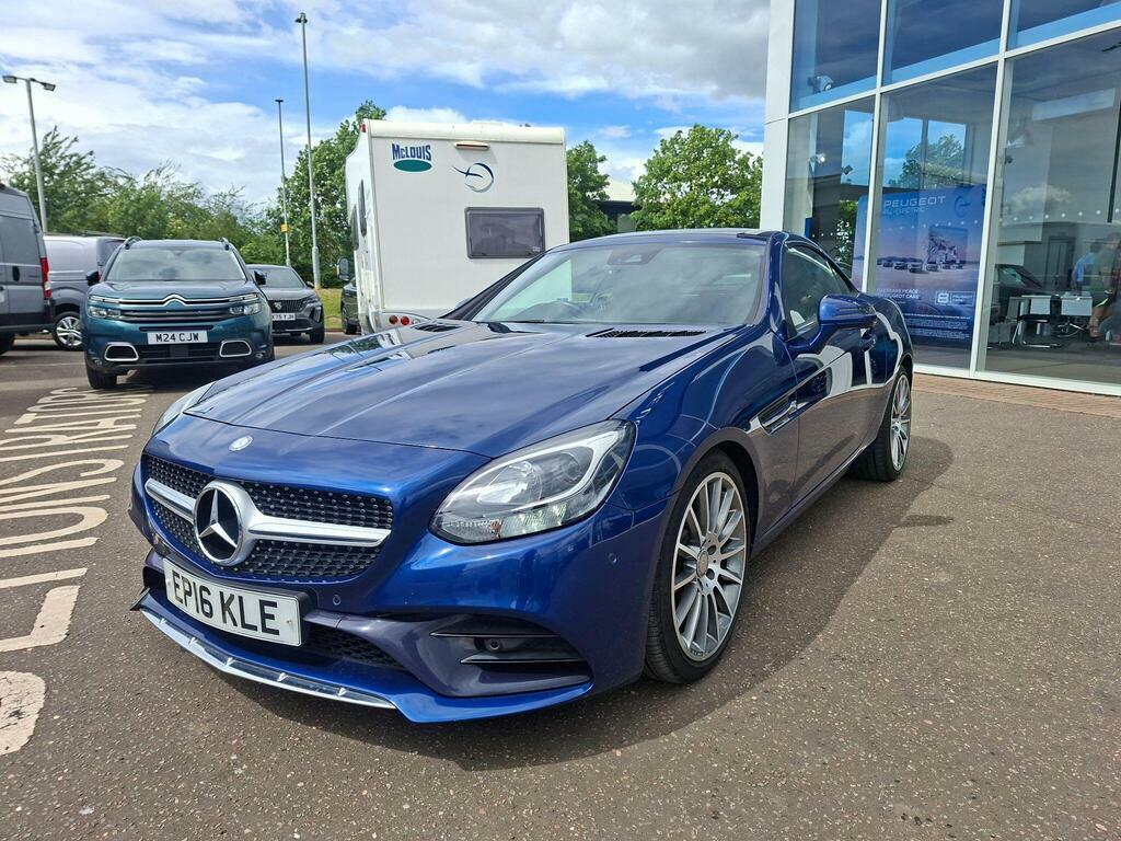 Mercedes-Benz SLC Slc 250 D Amg Line Blue #5