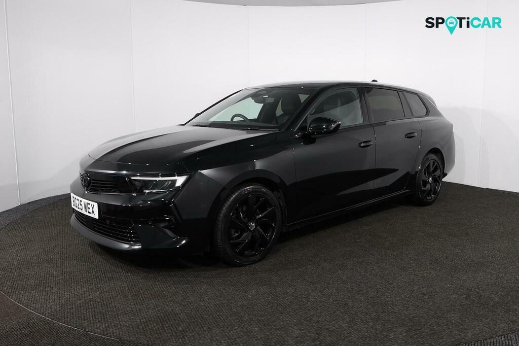 Vauxhall Astra 1.2 Turbo Gs Sports Tourer Euro 6 Ss BG25WEX Black #3