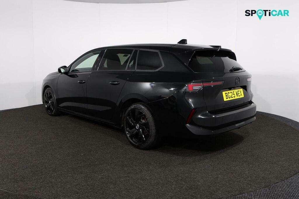 Vauxhall Astra 1.2 Turbo Gs Sports Tourer Euro 6 Ss BG25WEX Black #4