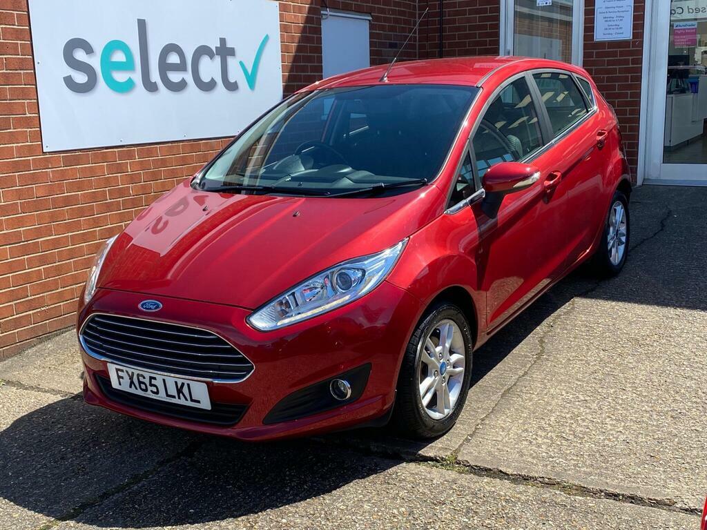 Ford Fiesta 1.25 Zetec Euro 6 Red #4