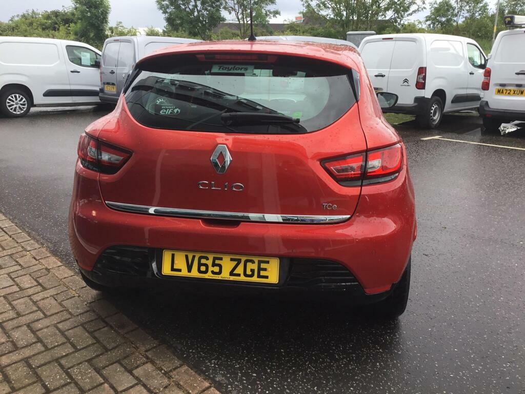 Renault Clio Renault Clio 1.5 Dci 90 Dynamique Nav Red #8