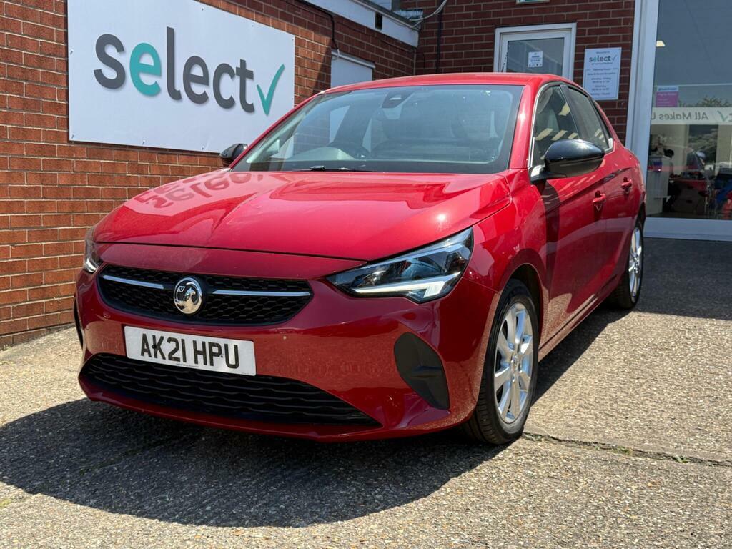 Vauxhall Corsa 1.2 Se Premium Euro 6 AK21HPU Red #3