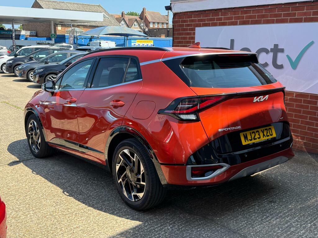 Kia Sportage 1.6 T-gdi Gt-line Euro 6 Ss MJ23XZO Orange #4