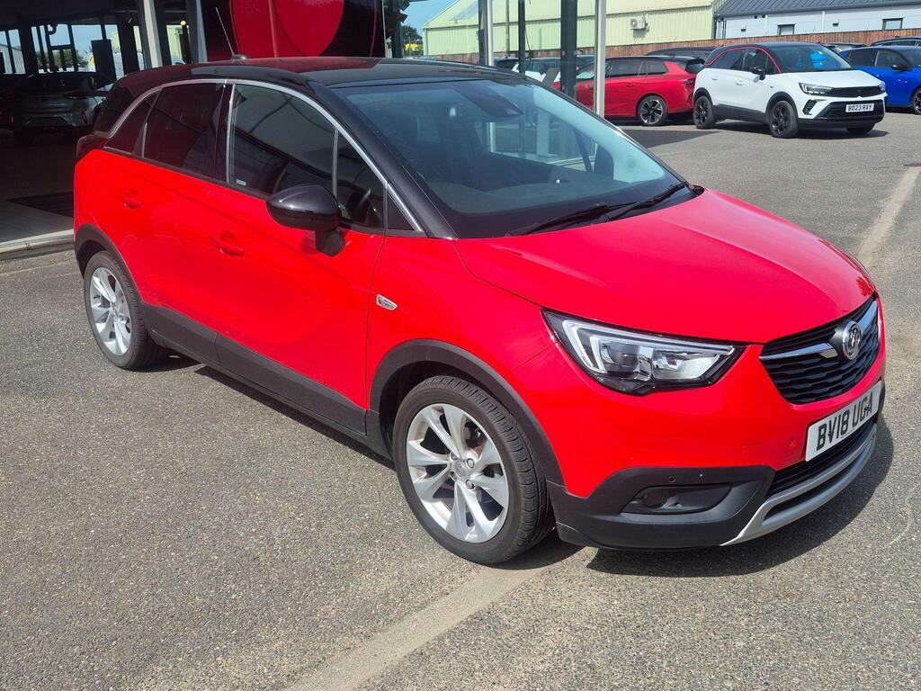 Vauxhall Crossland X 1.2 Tech Line Nav Euro 6 Red