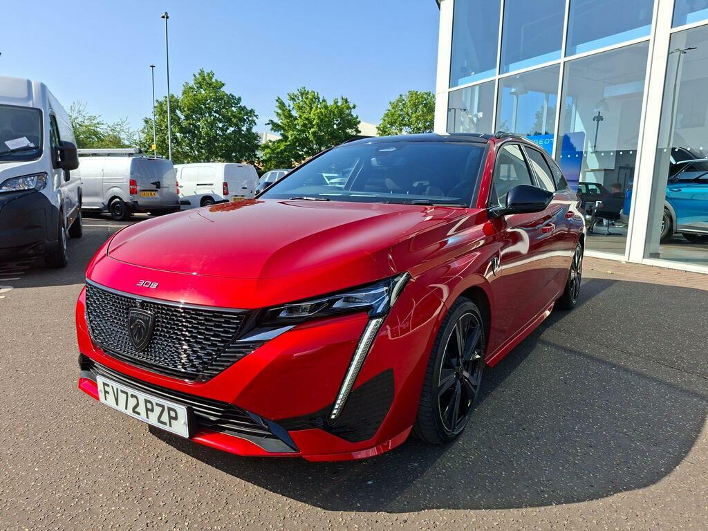 Peugeot 308 SW 1.2 Puretech Gt Premium Eat Euro 6 Ss Red #6