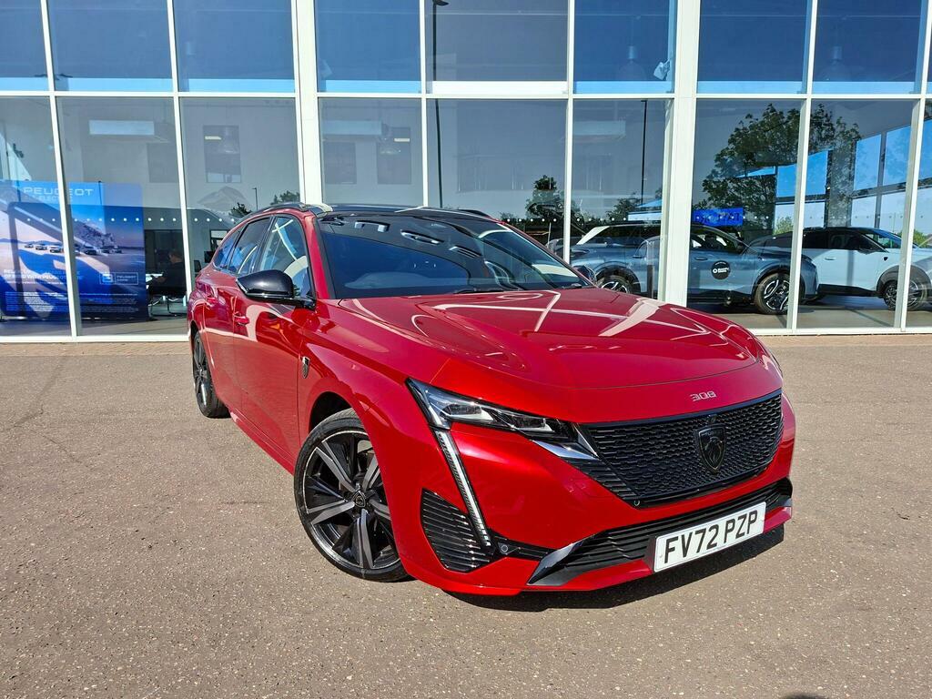 Peugeot 308 SW 1.2 Puretech Gt Premium Eat Euro 6 Ss Red