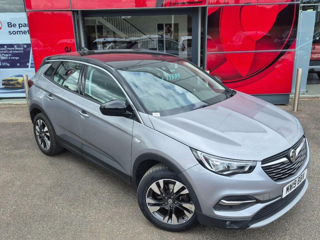 Vauxhall Grandland X 1.2 Turbo Sport Nav Euro 6 S S Grey #5