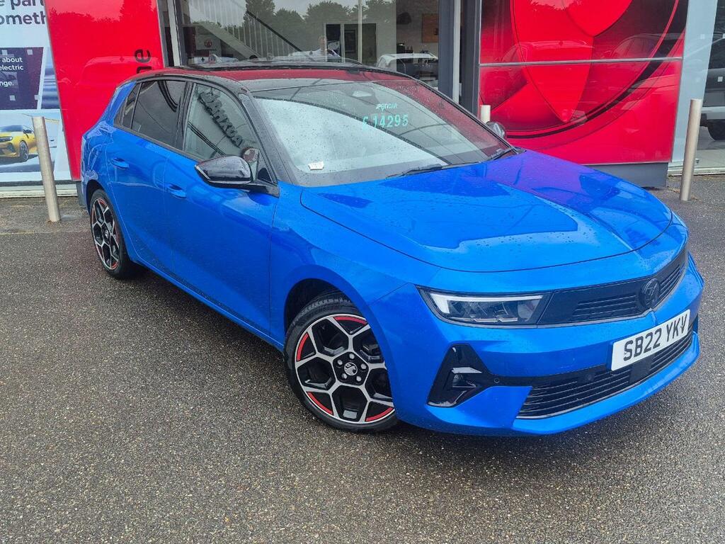 Vauxhall Astra 1.2 Turbo Gs Line Euro 6 S S SB22YKV Blue #6