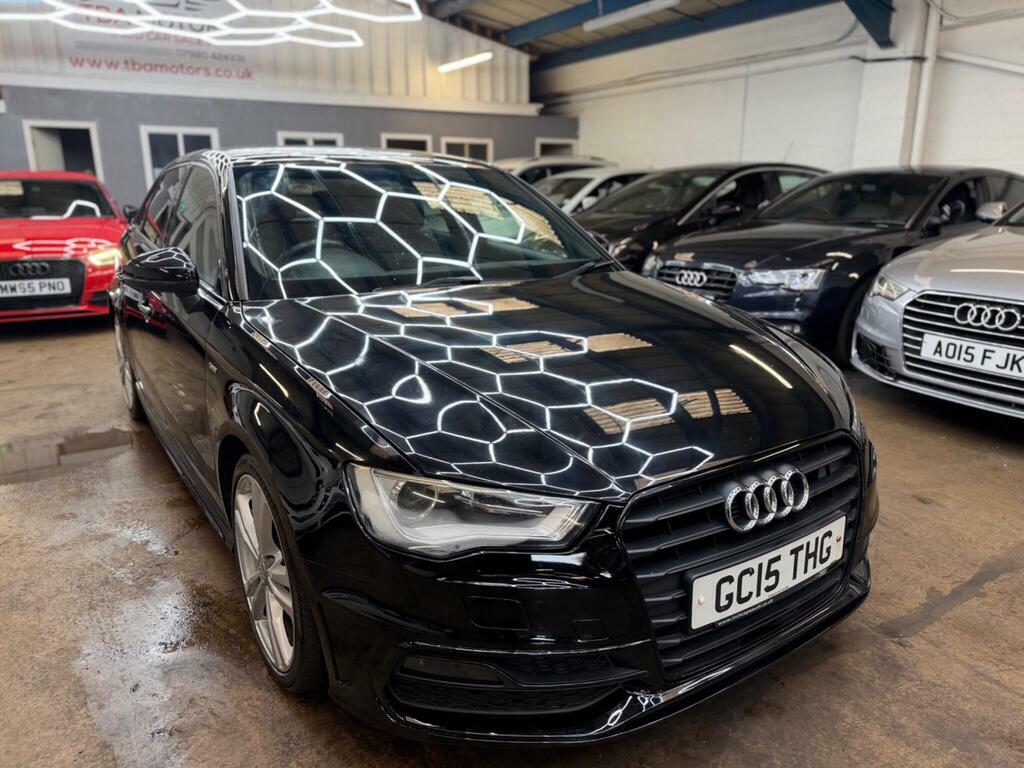 Audi A3 2.0 Tdi S Line Sportback Euro 6 S S GC15THG Black #4