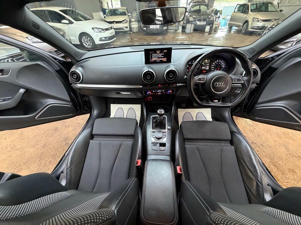 Audi A3 2.0 Tdi S Line Sportback Euro 6 S S GC15THG Black #2