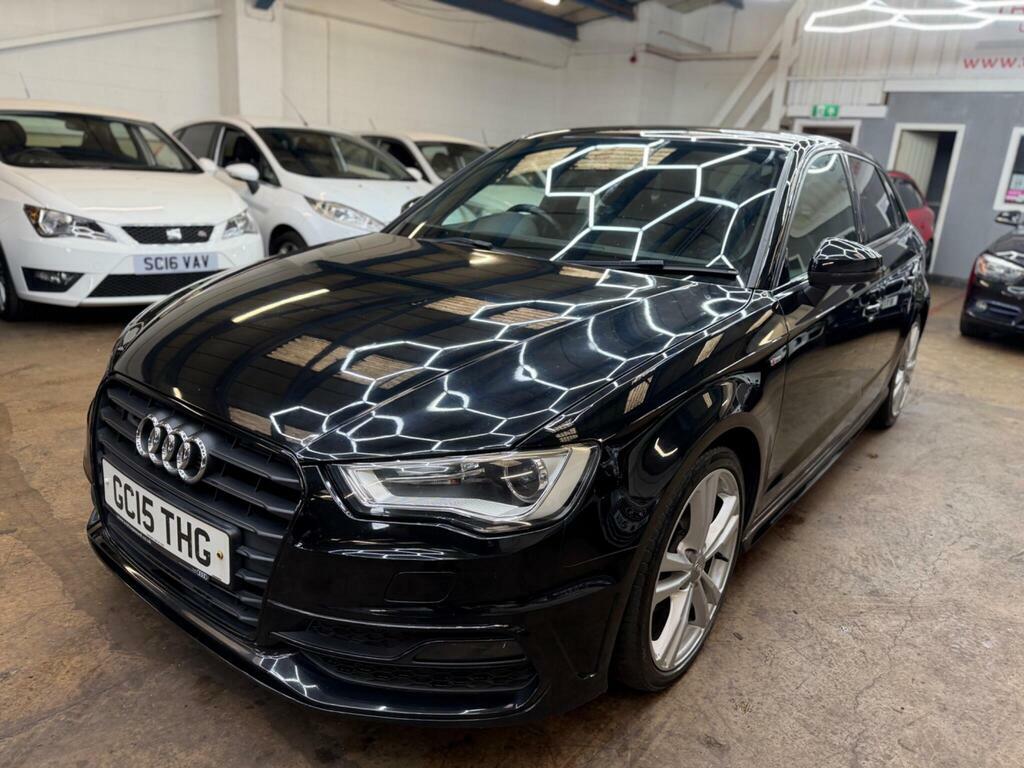 Audi A3 2.0 Tdi S Line Sportback Euro 6 S S GC15THG Black #6